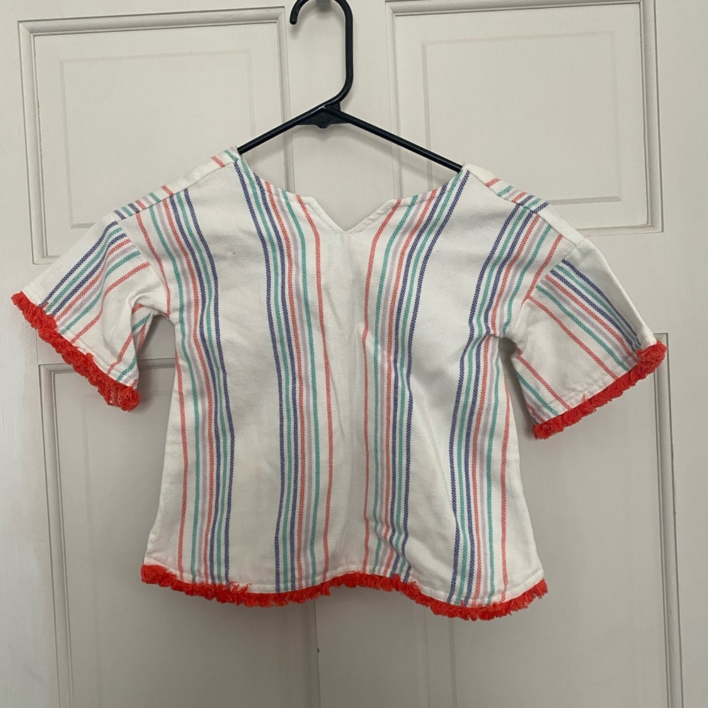 Gymboree toddler top/swimsuit cover, size XXS 3, brand new with tags